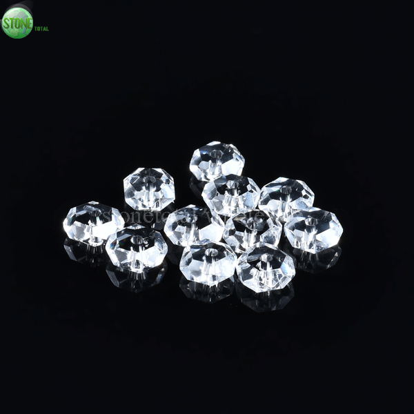 Crystal Button Faceted