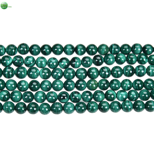 Malachite Round Beads