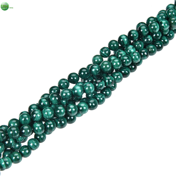 Malachite Round Beads