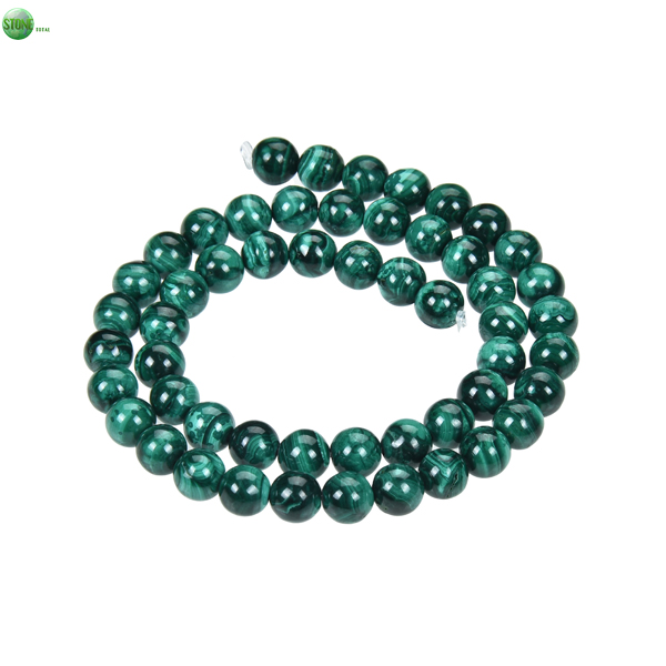 Malachite Round Beads